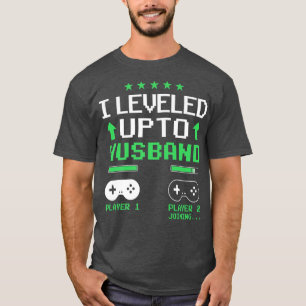 Camiseta Regalo de recién casado hombre Amantes de videojue