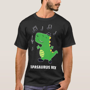 Camiseta Regalo de recital de baile de tap -tapasaurus Rex-