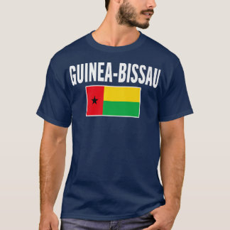 Camiseta Regalo de recuerdo con la bandera de GuineaBissau