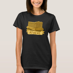 Camiseta Regalo de recuerdo de Atenas City Grecia para homb