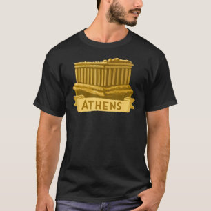 Camiseta Regalo de recuerdo de Atenas City Grecia para homb