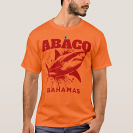 Camiseta Regalo de recuerdo de Bahamas: Pescado de tiburón 