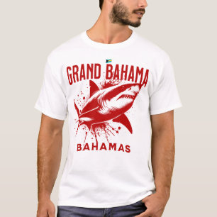 Camiseta Regalo de recuerdo de Bahamas: Tiburón de las Baha