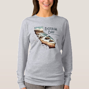 Camiseta Regalo de recuerdo de Bodega Bay California