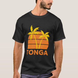 Camiseta Regalo de recuerdo de Tonga Beach Tongan Vacation