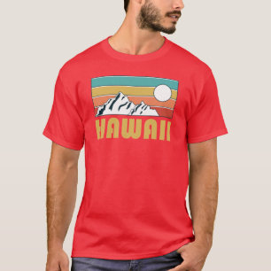 Camiseta Regalo de recuerdo hawaiano retro vintage para mon