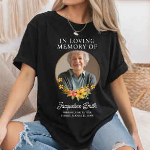 Camiseta Regalo de recuerdo memorial personalizado Funeral