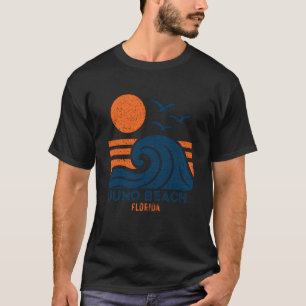 Camiseta Regalo de recuerdo vintage retro de Juno Beach Flo