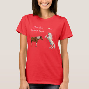 Camiseta Regalo de Recursos Humanos Unicornio Caballo Diver