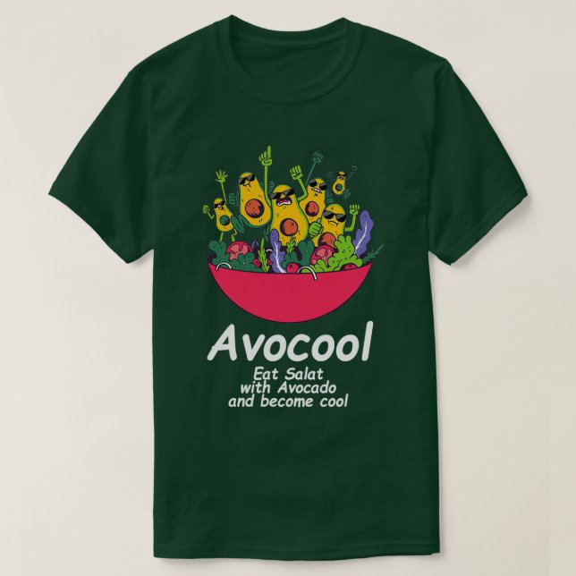 Camiseta Regalo de refresco de fruta de aguacate idea de en (Diseño del anverso)