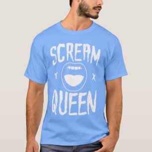 Camiseta Regalo de reina del grito de Halloween para fanáti