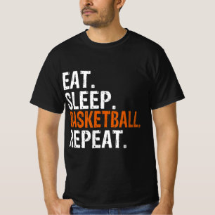Camiseta Regalo de repetición de Básquetbol de sueño