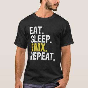 Camiseta Regalo de Repetir Comer Dormir BMX