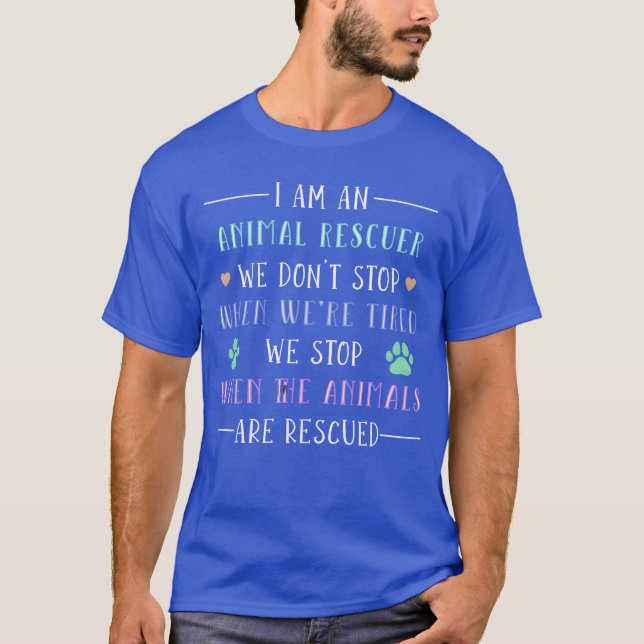 Camiseta Regalo de rescate de adopción de animales perro (Anverso)