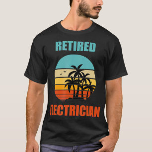 Camiseta Regalo de retiro de electricidad retirado