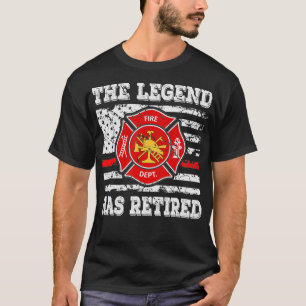 Camiseta Regalo de retiro de rescate 911 de Fireman retirad
