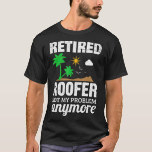 Camiseta Regalo de retiro de retiro divertido en el techo r