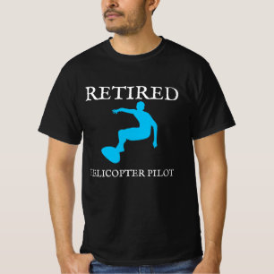 Camiseta Regalo de retiro del piloto de helicópteros retira