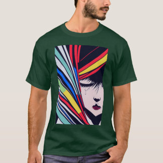 Camiseta Regalo de retrato de anime