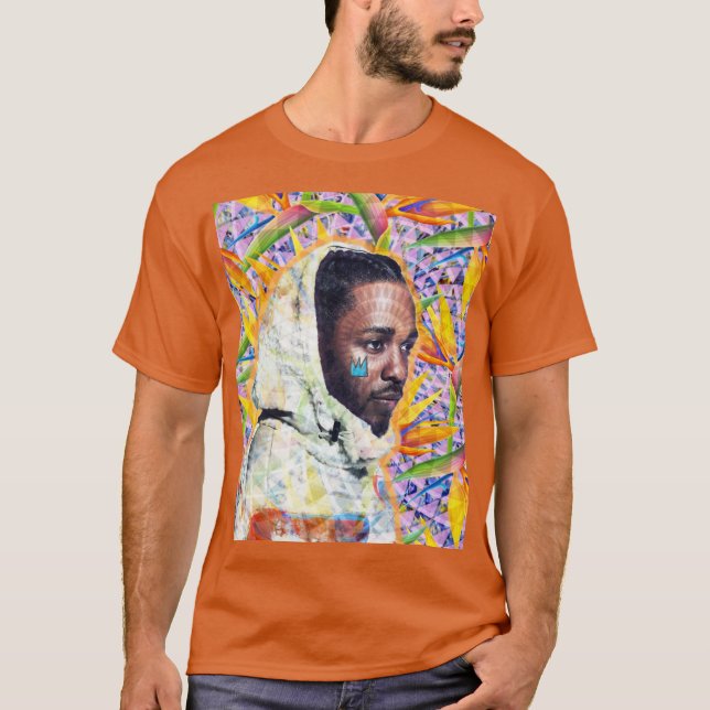 Camiseta Regalo de retrato de Kendrick Lamar (Anverso)