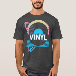 Camiseta Regalo de retro de música Vinyl Record