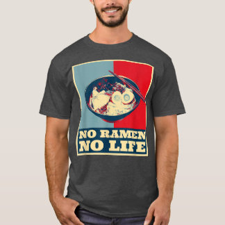 Camiseta Regalo de retro Ramen Noodle Shirt de comida japon