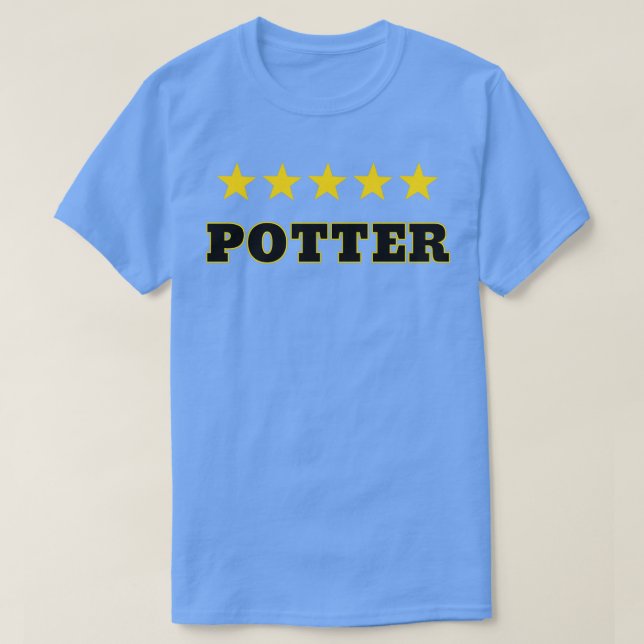 Camiseta Regalo de revisión de Potter (Diseño del anverso)