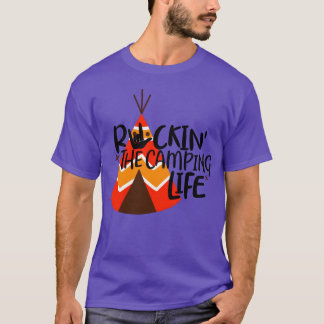 Camiseta regalo de Rockinhe Camping Life