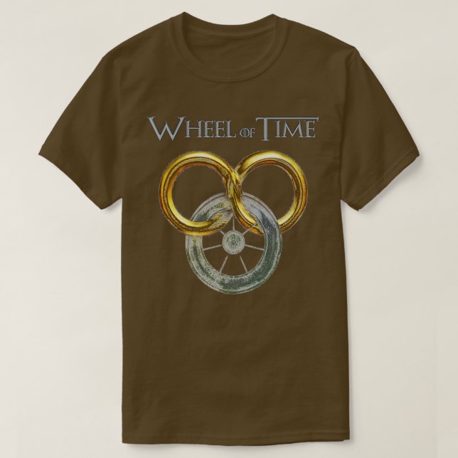 Camiseta Regalo de rueda del tiempo para hombres y mujeres  (Diseño del anverso)