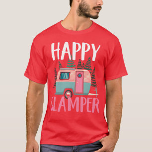 Camiseta Regalo de Rv Camping Camper Camping Mujeres Feliz