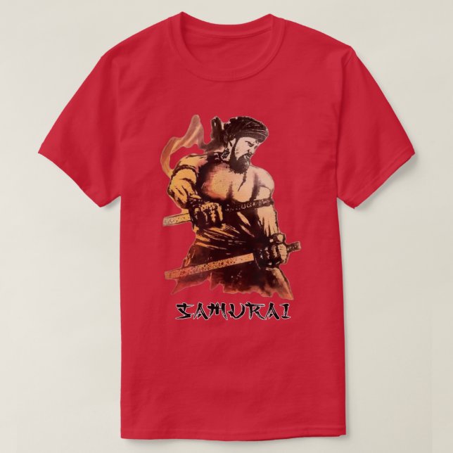 Camiseta Regalo de Samurai (Diseño del anverso)
