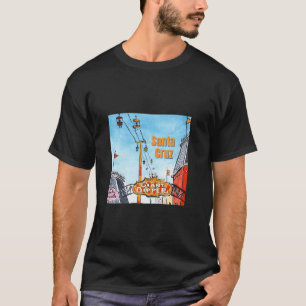 Camiseta Regalo de Santa Cruz Boardwalk Fun California
