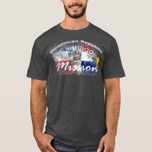 Camiseta Regalo de Santiago Mormon LDS de la República Domi