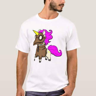 Camiseta Regalo de sari de Médica de peste unicornio
