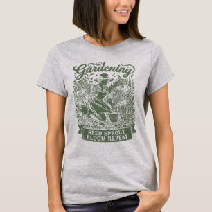 Camiseta Regalo de semilla de jardinero genial Brotar Flor