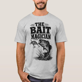 Camiseta Regalo de señuelo para pescar lubina, gráfico de p