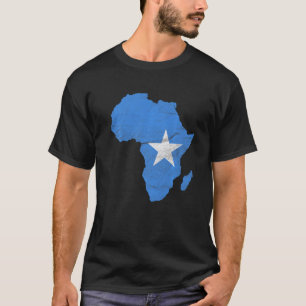 Camiseta Regalo de silueta del continente africano de la ba