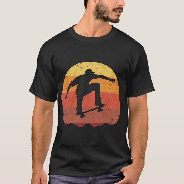 Camiseta Regalo De Skateboard Para Patinadores (Anverso)
