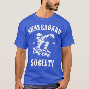 Camiseta Regalo de Skateboard Society Skate Sport para niña