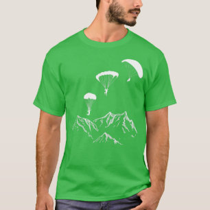 Camiseta Regalo de Skydiving al aire libre Paraglider Skydi