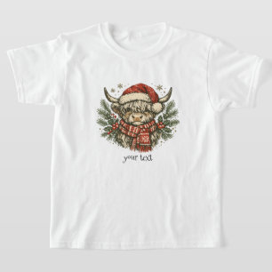 Camiseta Regalo de sombrero de Santa navideño acogedor de v
