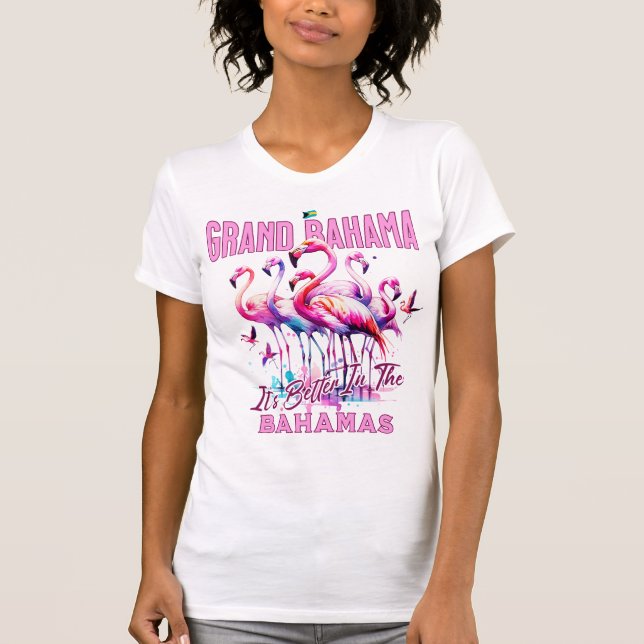 Camiseta Regalo de souvenirs de las Bahamas: Gran Bahama Fl (Anverso)