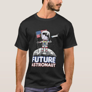 Camiseta Regalo de Spaceman para niños Chicas Futuro Astron