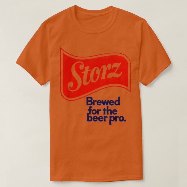 Camiseta Regalo de Storz Vintage Beer Lover (Diseño del anverso)