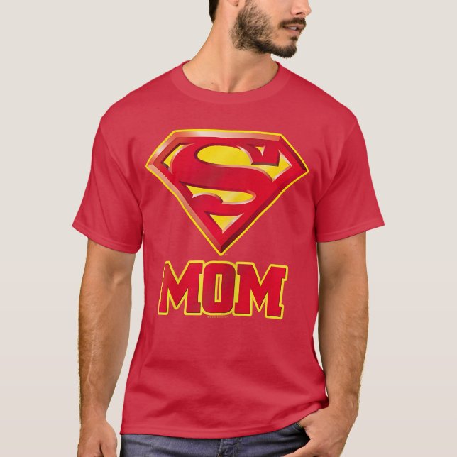 Camiseta regalo de Supermamá Superman (Anverso)