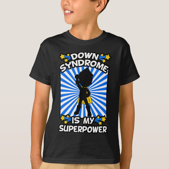 Camiseta Regalo de superpoder del cromosoma de conciencia d (Anverso)