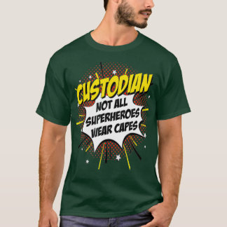 Camiseta Regalo de superpotencia de historieta de superhéro