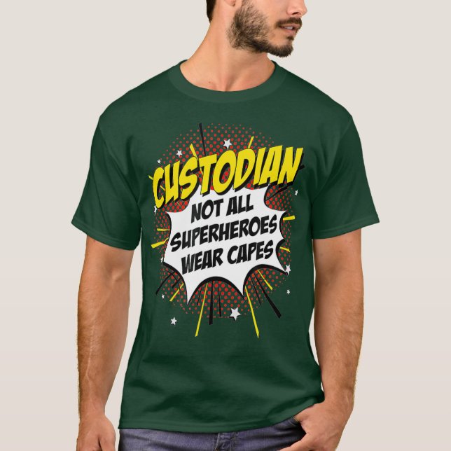 Camiseta Regalo de superpotencia de historieta de superhéro (Anverso)