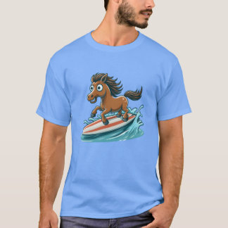 Camiseta Regalo de Surf Horse