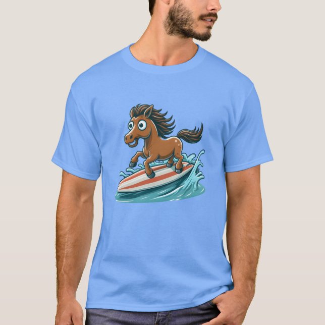 Camiseta Regalo de Surf Horse (Anverso)